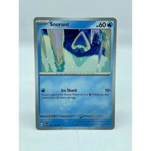 Snorunt 037/182 Paradox Rift Non-Holo Pokemon TCG Mint‎ Unplayed